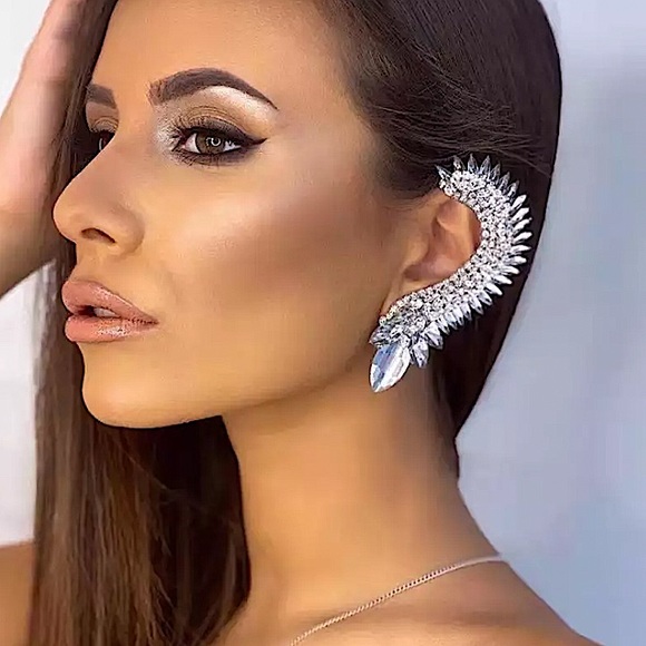 Jewelry - Crystal Rhinestone Ear Cuff Earring